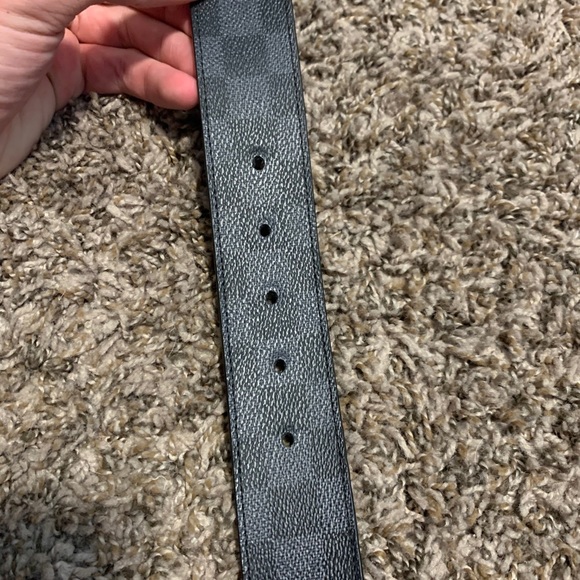 Louis Vuitton Damier Graphite Initials belt - Picture 5 of 6